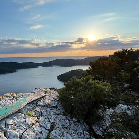 Immerse yourself in the diverse natural beauty of Mljet Island