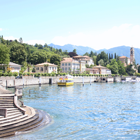 Explore nearby Como or go hiking in the Parco di Spina Verde