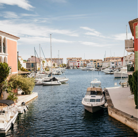 Stay in the heart of beautiful Port Grimaud