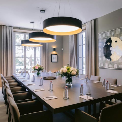 Sit down to a private chef-prepared feast