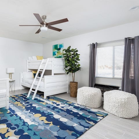 Bedrooms perfectly designed for the kids
