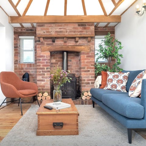 Gather for cosy evenings and games by the fire