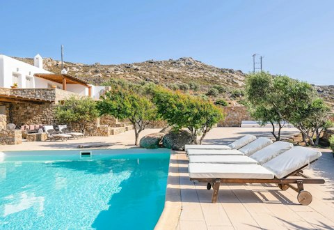 Snooze on a lounger or float about in the communal pool