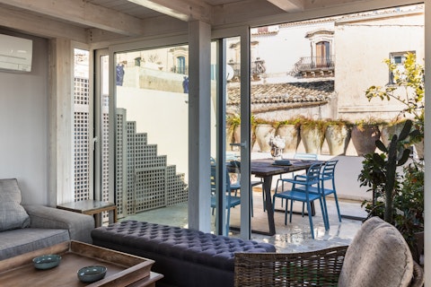Step straight out to the terrace from the living space