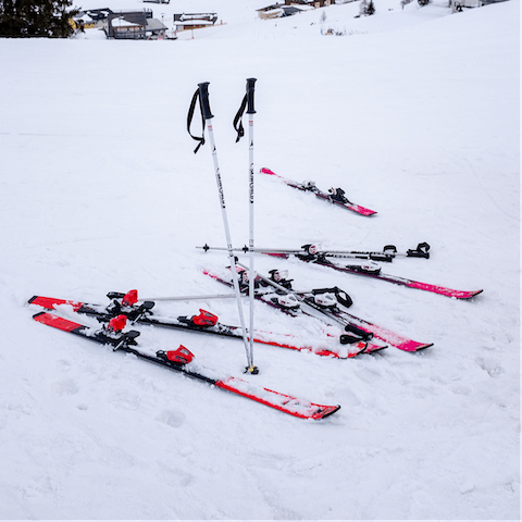 Hit the slopes – your ski and lift passes are included
