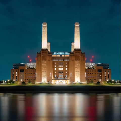 Dine by the river at Battersea Power Station on your doorstep