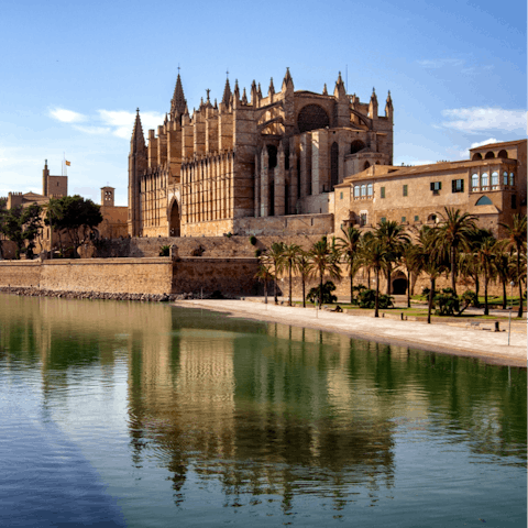 Spend a day exploring Palma's historic centre and sunny beaches