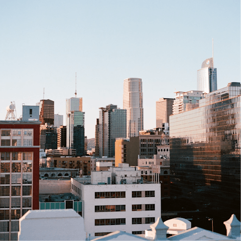 Spend an afternoon in Downtown LA, reached by car