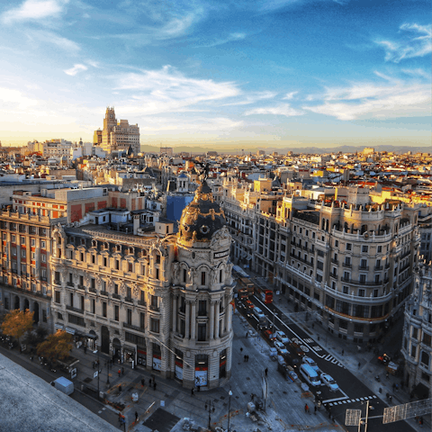 Explore Madrid, including La Guindalera with its vibrant market