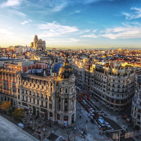 Explore Madrid, including La Guindalera with its vibrant market
