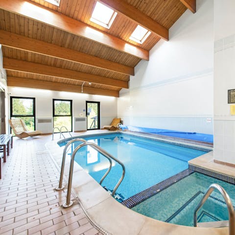 Go for a swim in the shared pool after a spa treatment