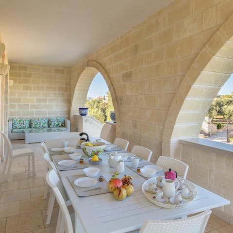 Celebrate in true Italian style with the delicious food and conversation