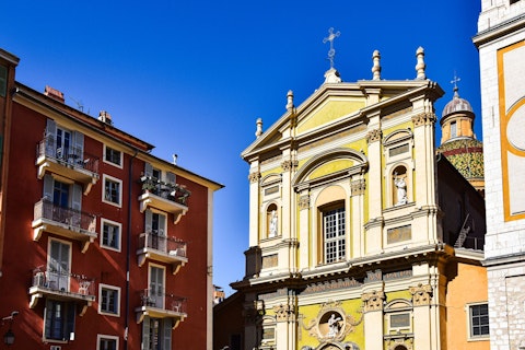 Take a stroll to the historic Cathédrale Sainte-Réparate in the old town