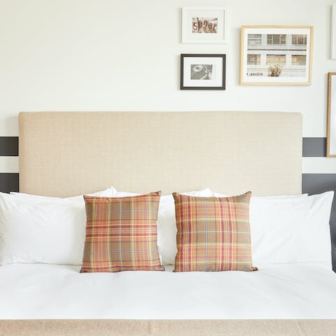 Fall into your comfortable bed at the end of a long day in the city