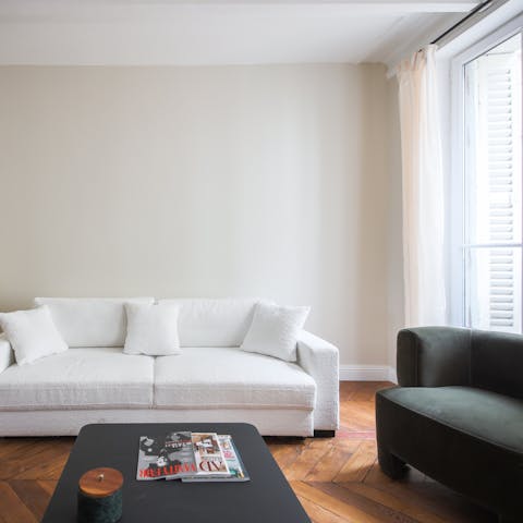 Find space to unwind after spending the day seeing the sights