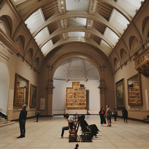 Visit the Victoria & Albert Museum, a fifteen-minute walk away