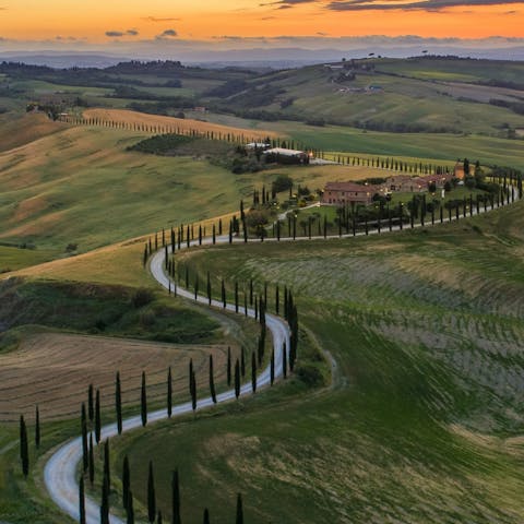 Explore the region's hills and villages by car