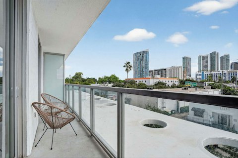 Step out onto the private balcony for evening drinks
