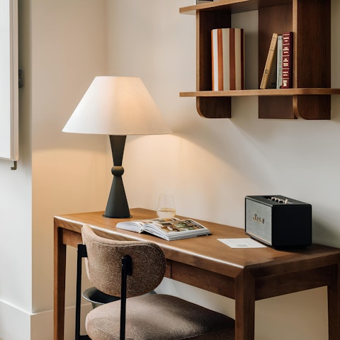 Catch up on some work at home