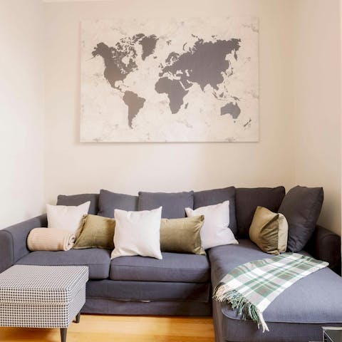 Curl up for a family movie night