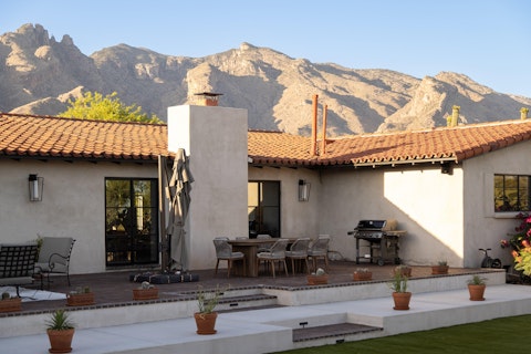 Fire up the barbecue and dine on the terrace