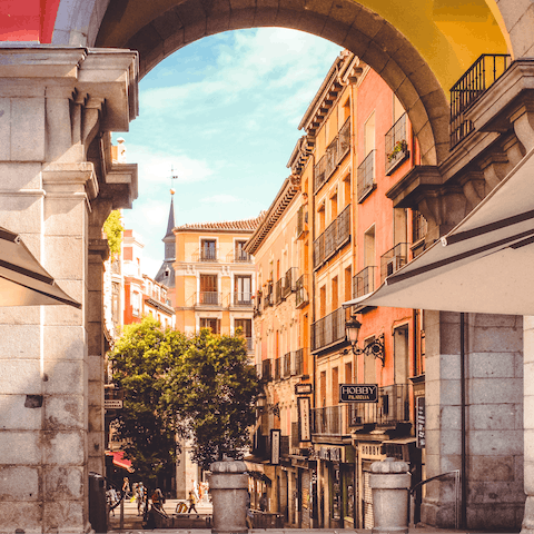 Stroll along the storied streets of the La Latina neighbourhood