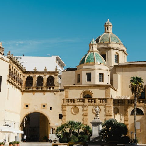 Explore the historic town of Mazara del Vallo – a 20 kilometre drive away