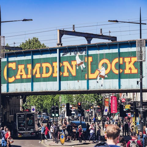Experience authentic London nightlife by way of Camden's Cafe Koko or a gig at the Roundhouse