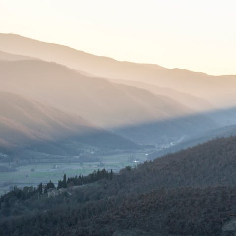 Explore the lush Umbrian countryside