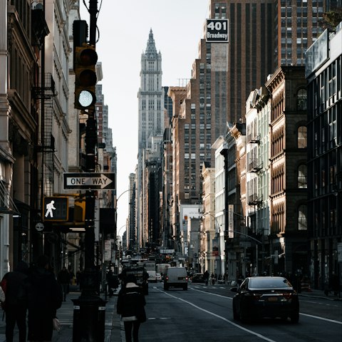 Stay in SoHo, known for its upscale shopping and art scene