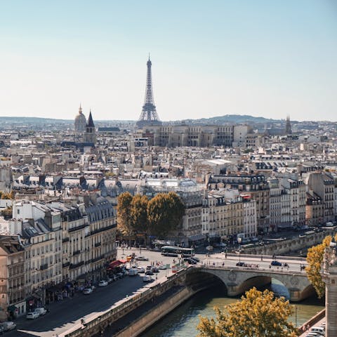 Hop on a train to Paris – it takes thirty minutes