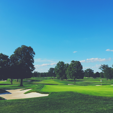 Tee off one of the local golf courses – you'll have five within easy reach