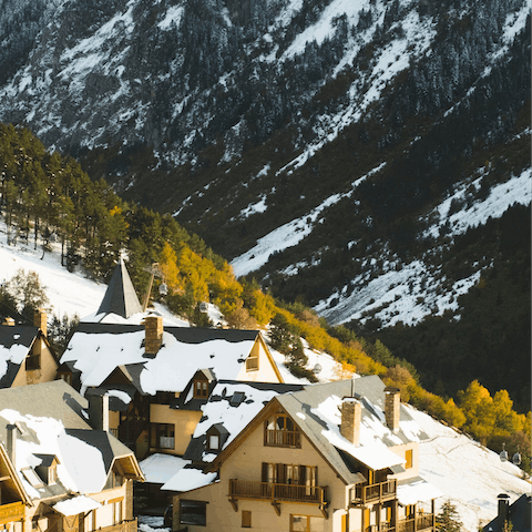 Soak up the adventurous spirit of the Baqueira-Beret ski resort