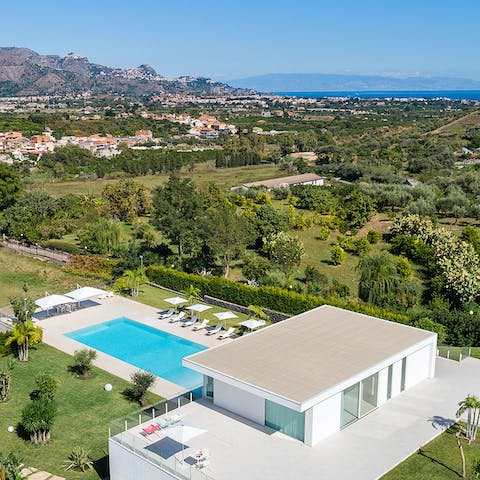 Immerse yourself in a natural haven on the eastern coast of Sicily