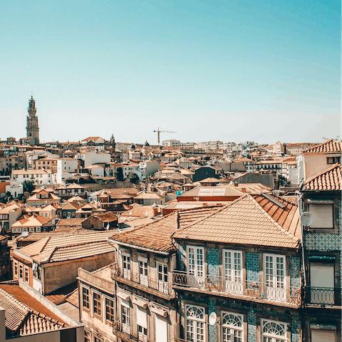 Stay in the heart of Porto, near the city's top attractions