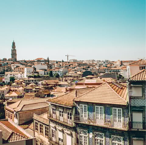 Stay in the heart of Porto, near the city's top attractions