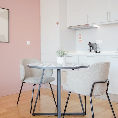 Fire up the coffee machine and hatch plans here