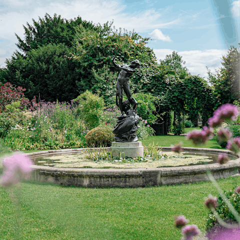 Take a coffee and a book to nearby Regent's Park for a relaxing start to the day
