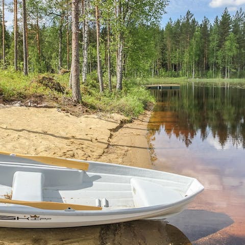 Row your stresses away