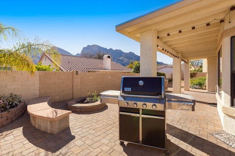 Fire up the barbecue beneath open skies and mountain peaks