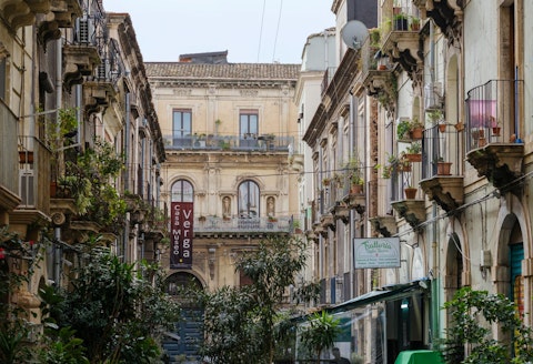 Eat your way around charming Catania, a forty-minute drive away