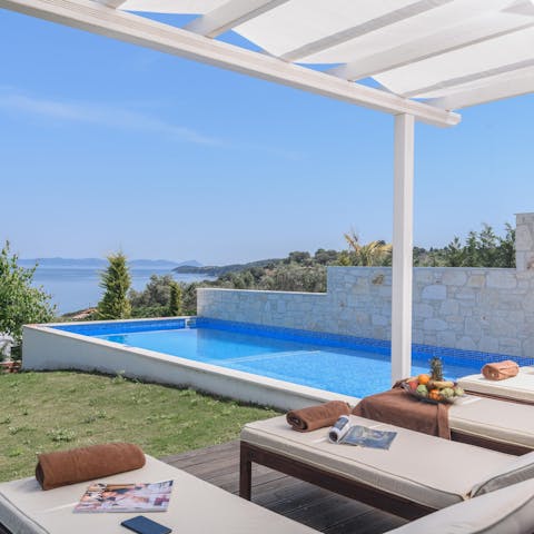 Enjoy the peace and quiet of your own private pool