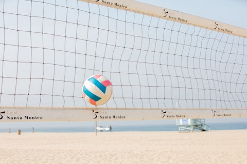 Enjoy the South Bay's sun-drenched sandy beaches and beach-sport culture