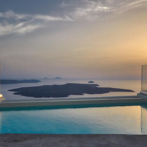 Enjoy breathtaking views of the island's coastline