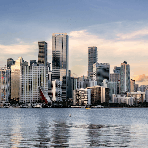 Head into bustling downtown Miami for plenty of shopping and dining opportunities, just a few blocks away