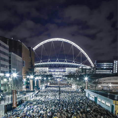 Base yourself in Wembley, a short walk from the stadium