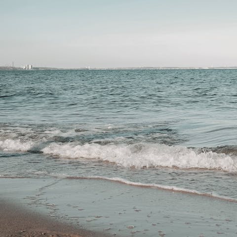 Pack a bag and head down to the beach – local favourite Elia beach is just a short distance away