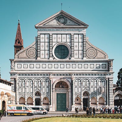 Visit the Basilica of Santa Maria Novella, 200 metres away