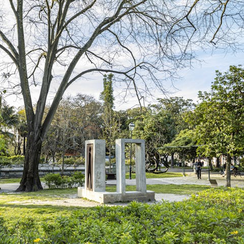 Relish the cool, diverse local neighbourhood
