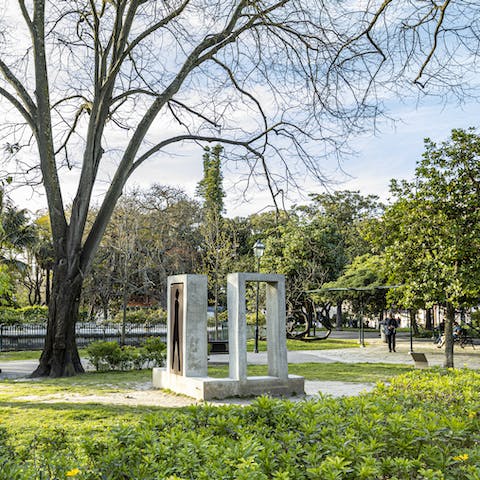 Relish the cool, diverse local neighbourhood